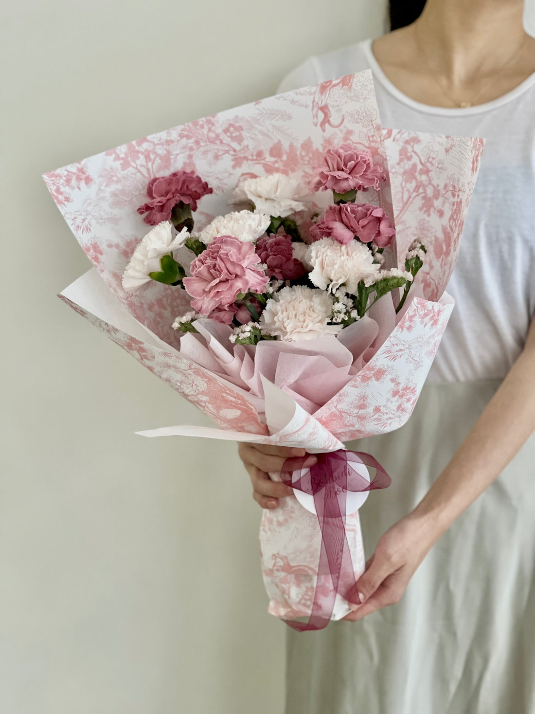 全世界最美麗的女人 母親節康乃馨鮮花花束